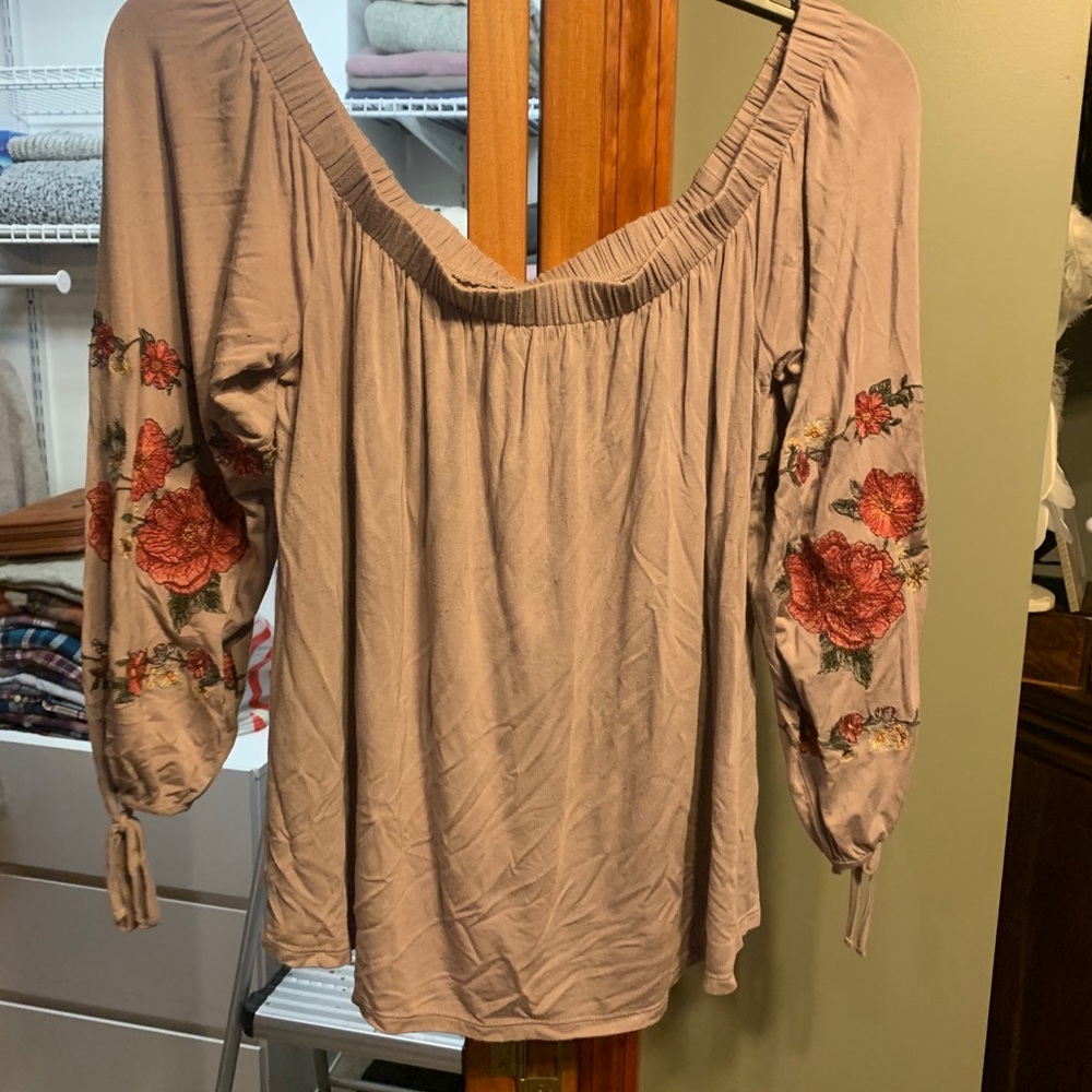 Off the shoulder top